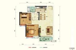 【2室2厅1卫   】2室2厅1卫1厨2阳台