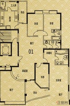 【L4户04单位】5室2厅2卫1厨2阳台