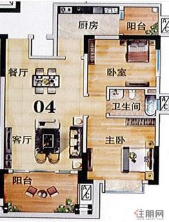 【2室2厅1卫   】2室2厅1卫1厨2阳台