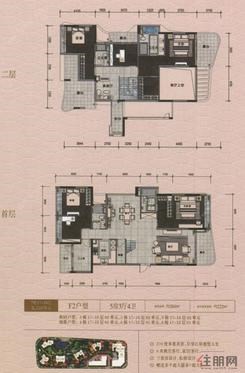 【F2户型】5室3厅4卫1厨5阳台