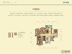 【B1户型】4室2厅2卫1厨2阳台