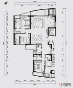 【206户型】4室2厅2卫1厨