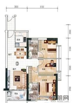 【3室2厅2卫】3室2厅2卫1厨2阳台