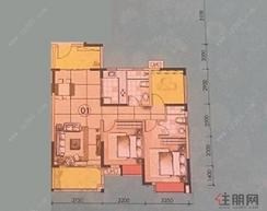 【6栋01户型】2室2厅2卫1厨1阳台