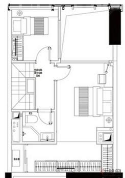 【57平户型】3室2厅2卫1厨