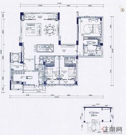 【328平户型】3室2厅4卫1厨4阳台