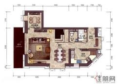 【J户型152㎡】4室2厅4卫1厨2阳台