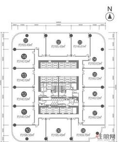 【写字楼户型图】