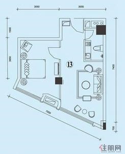 【1室1厅1卫 】1室1厅1卫