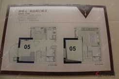 【户型3】1室2厅1卫1厨1阳台