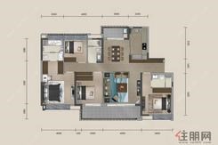 【01/02户型】4室2厅3卫1厨2阳台