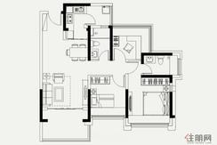 【3室2厅1厨2卫】3室2厅2卫1厨2阳台