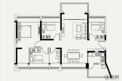 【4室2厅1卫】4室2厅1卫1厨2阳台