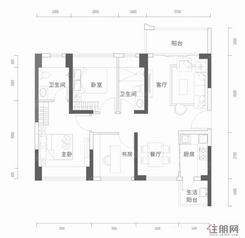 【3室2厅2卫】3室2厅2卫1厨2阳台