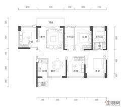 【4室2厅2卫】4室2厅2卫1厨2阳台