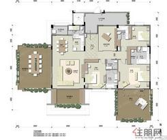 【E户型203.00㎡】5室2厅3卫1厨3阳台