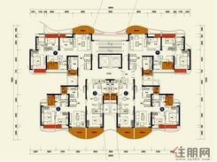 【A户型90㎡】3室2厅2卫1厨2阳台