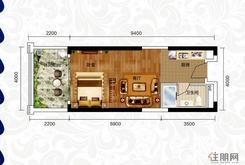 【1室1厅】1室1厅1卫1厨1阳台