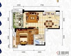 【1室1厅】1室1厅1卫1厨1阳台