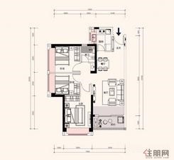 【3室2厅1卫】3室2厅1卫1厨1阳台