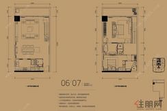 【06/07户型】2室2厅3卫1厨