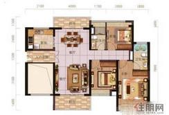 【3室2厅2卫   】3室2厅1卫1厨2阳台