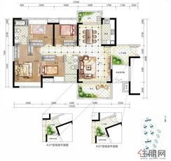 【户型图】4室2厅2卫1厨