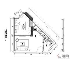 【户型2】1室1厅1卫1厨