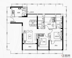 【3室2厅2卫】3室2厅2卫1厨3阳台