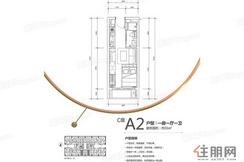 【C座A2户型】1室1厅1卫1厨1阳台