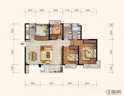 【4室2厅1厨2卫】4室2厅2卫1厨2阳台