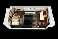 样板间效果图 2层鸟瞰