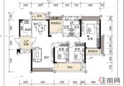 【3室2厅2卫 】3室2厅2卫1厨4阳台