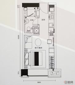 【1房1厅1厨1卫】1室1厅1卫1厨