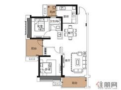 【2房2厅1卫  】2室2厅1卫1厨3阳台