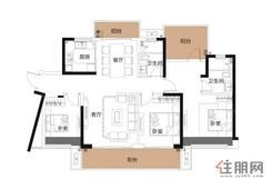 【3房2厅2卫 】3室2厅2卫1厨3阳台