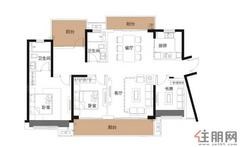 【3房2厅2卫 】3室2厅2卫1厨3阳台