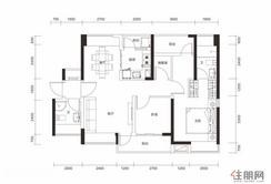 【3室2厅2卫B2-C2户型】3室2厅2卫1厨3阳台