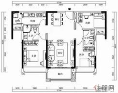 【3房2厅2卫】3室2厅2卫1厨2阳台