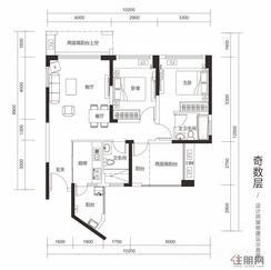 【2室2厅2卫】2室2厅2卫1厨2阳台