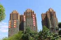 美兰国际城一期外立面初步呈现