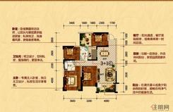 【7#楼02户型】3室2厅2卫1厨2阳台