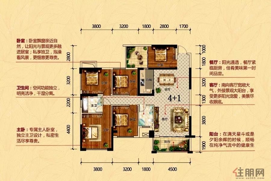 12#02户型-万锦悦府户型_万锦悦府配套,房价-钦州住朋