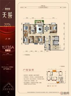 【YJ135A户型】5室2厅3卫1厨2阳台