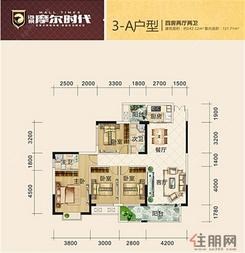 【3-A】4室2厅2卫1厨2阳台