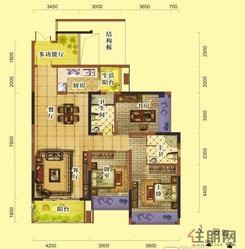 【三房两厅两卫】3室2厅2卫1厨2阳台