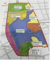 定罗湖总规划示意图