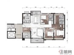 【142平户型】4室2厅2卫1厨2阳台