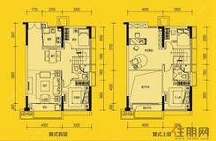 【敏捷星悦国际A户型】5室2厅2卫1厨2阳台