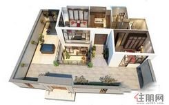 【93㎡半山温泉别墅户型（2）】4室3厅4卫1厨1阳台